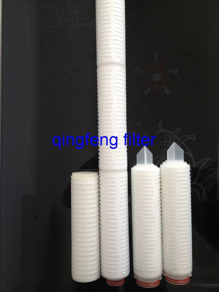 0.22um Pes Pleated Filter Cartridge for Food Beverage Filtration